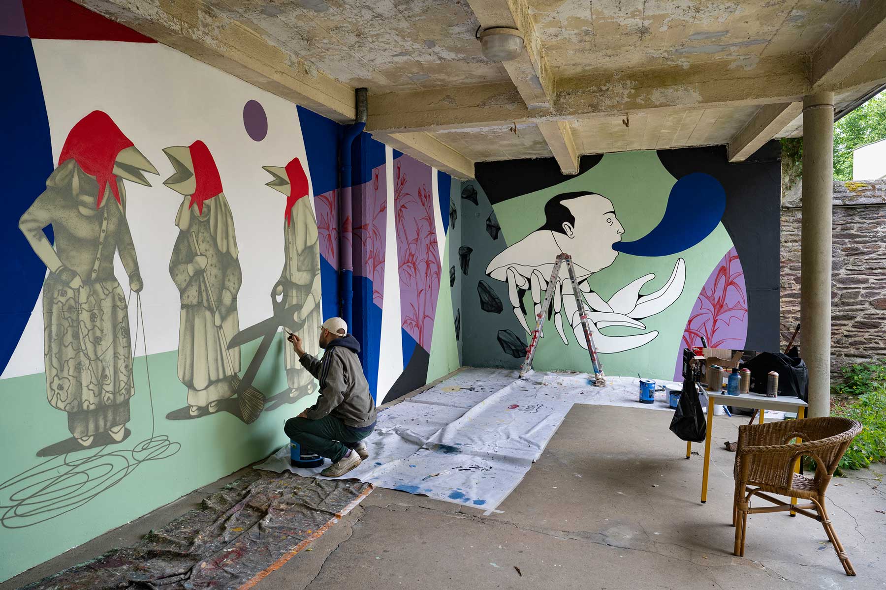 Ruin-centre-franco-allemand-en action